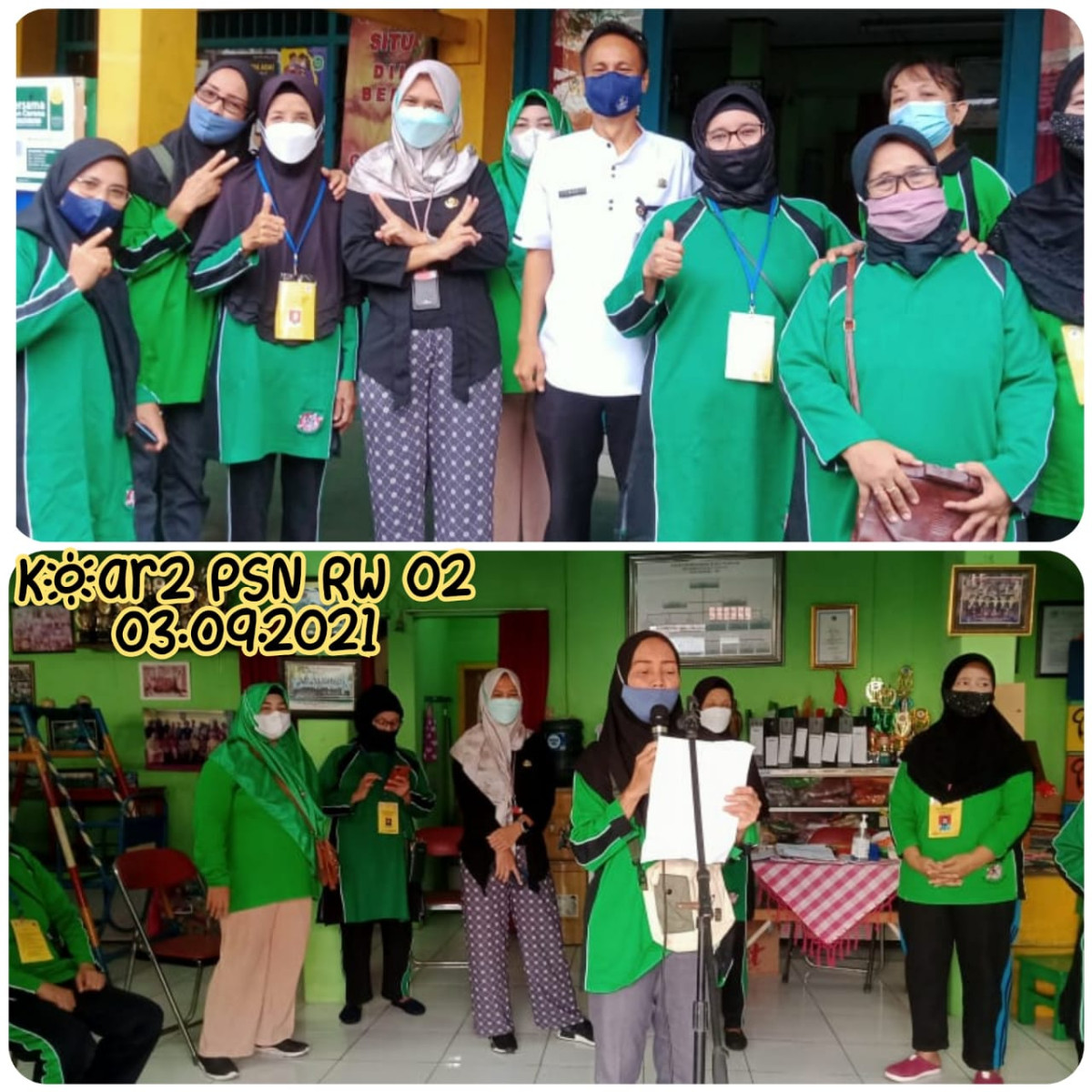 Koar2 PSN RW. 02 bersama Kasie Kesra